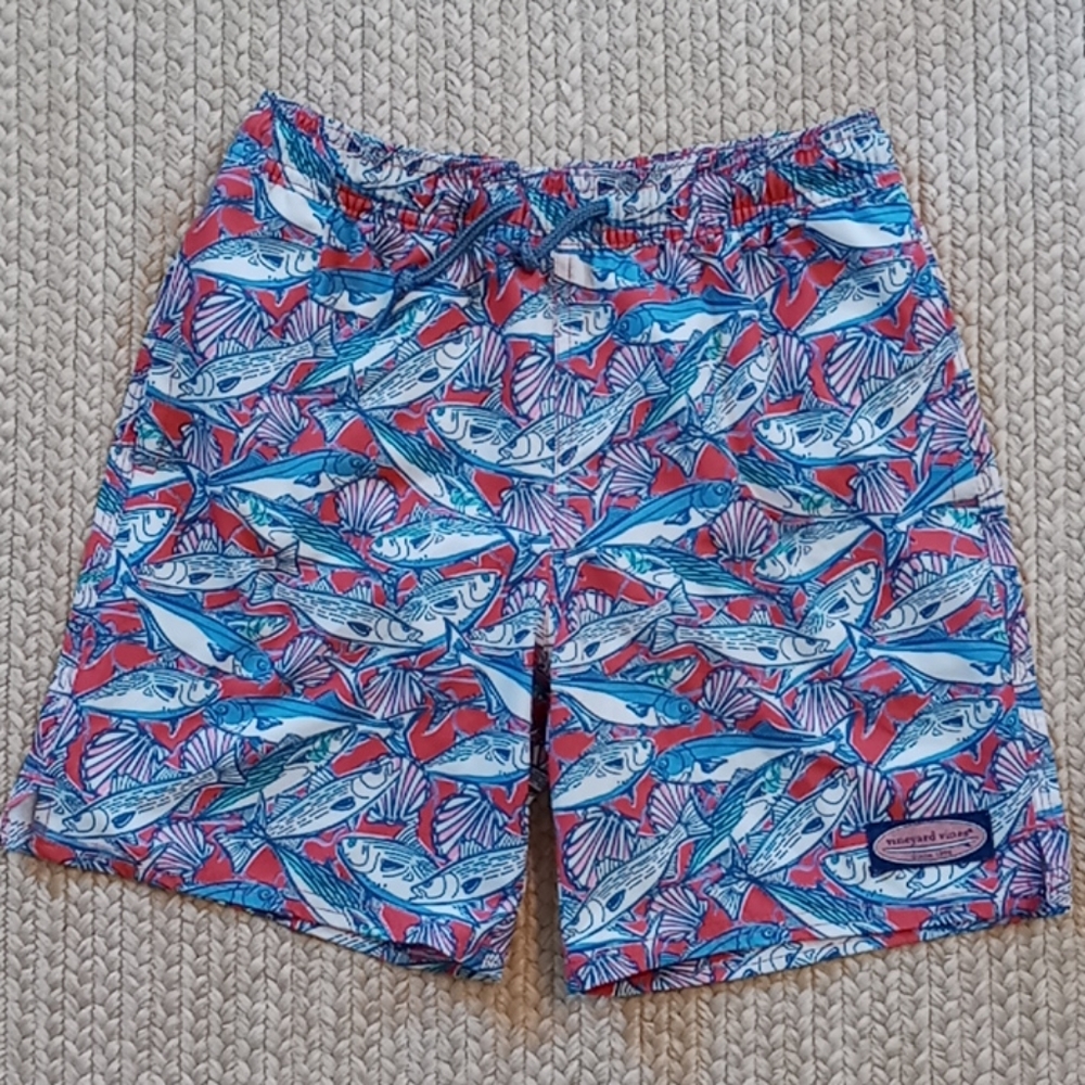 Vineyard Vines Boys Small 8-10 Swim Trunks